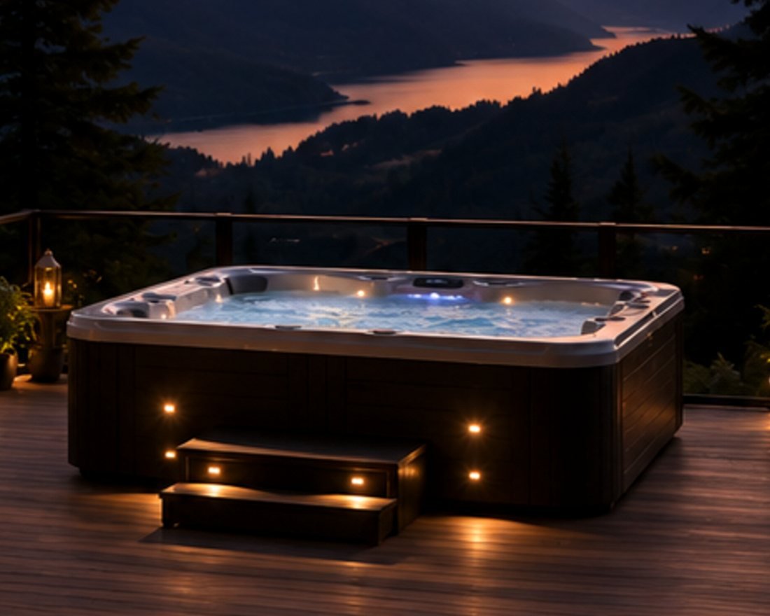 Outdoor hot tubs
